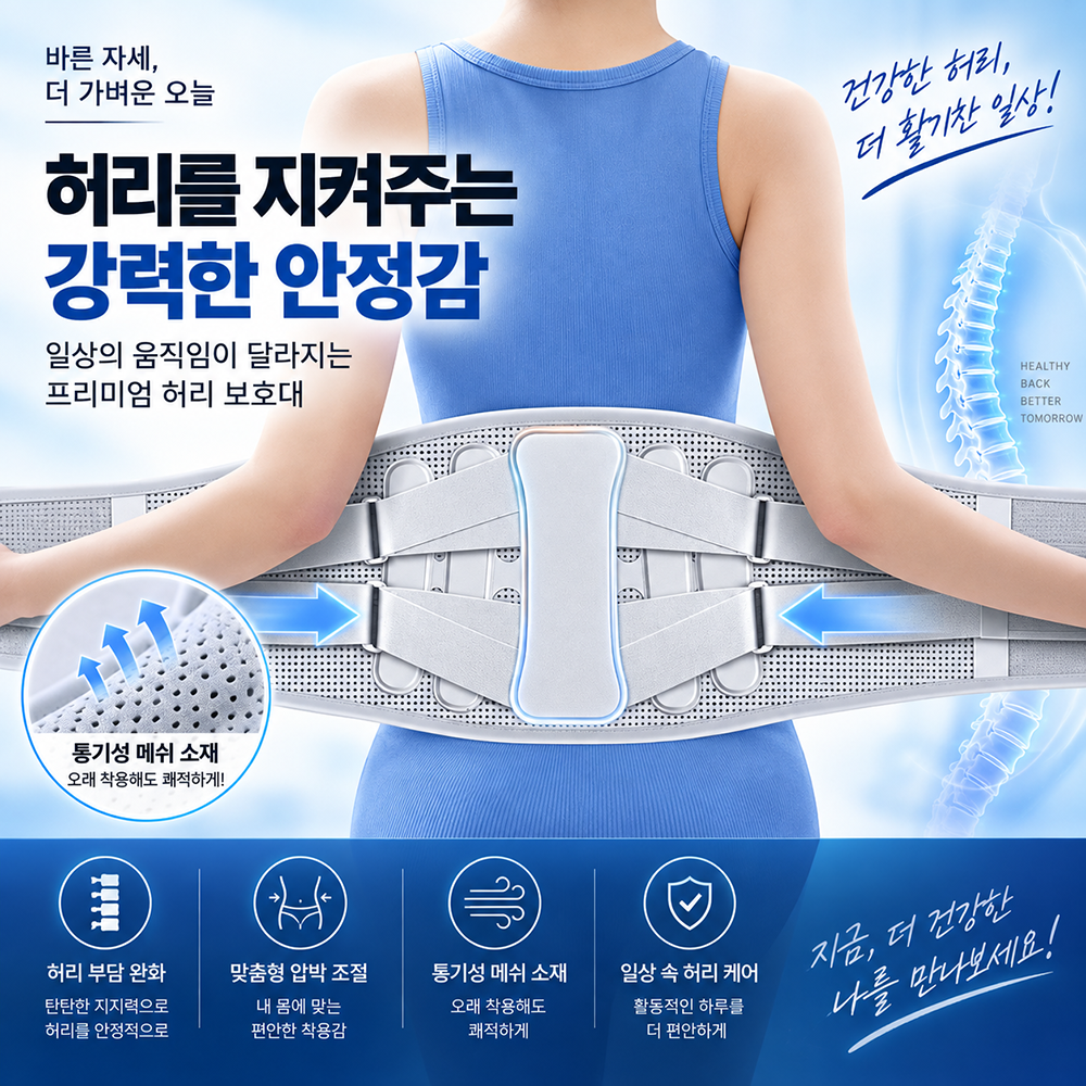 하이텍스포츠 허리보호대 (M. L.. XL. .XXL)